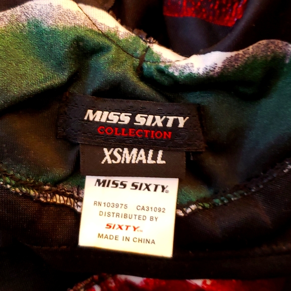 Miss Sixty Low Back Lips Print Cocktail dress - Picture 8 of 12